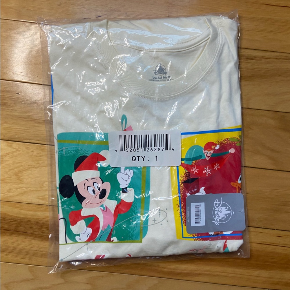 Disneyland Holiday Long‎ Sleeve Shirt Womens M Classic Christmas - Picture 3 of 6